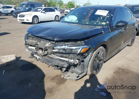 2022 Honda Civic Sport z USA, uszkodzony, nr VIN 2HGFE2F56NH606823